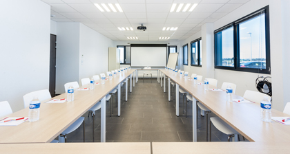 grande salle de séminaire